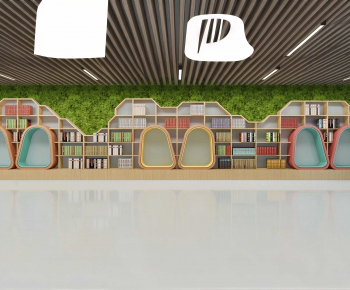 Modern Children's Reading Room-ID:146650084