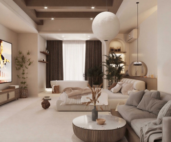 Wabi-sabi Style Guest Room-ID:464546922
