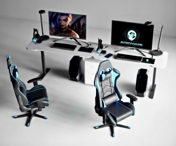 Modern Esports Tables And Chairs-ID:824358943