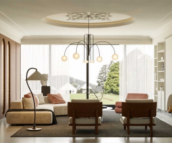 Modern A Living Room-ID:430161955