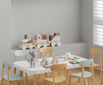 Modern Children's Table/chair-ID:734880066