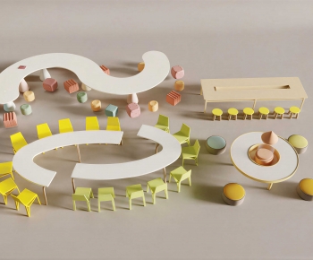 Modern Children's Table/chair-ID:557087903