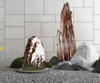 Modern Rockery Waterscape-ID:159508948