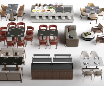 Modern Dining Table And Chairs-ID:134726056