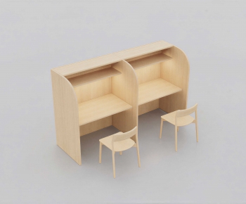 Modern Computer Desk And Chair-ID:927592999