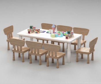 Modern Children's Table/chair-ID:175800365