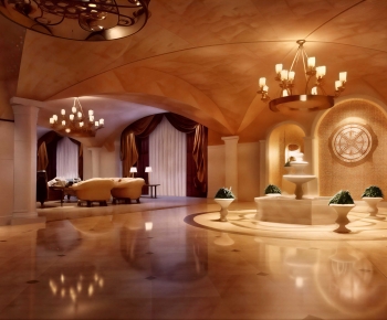 European Style Lobby Hall-ID:634610896