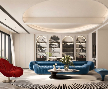 Modern A Living Room-ID:152697097