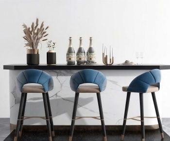 Nordic Style Bar Chair-ID:377731083