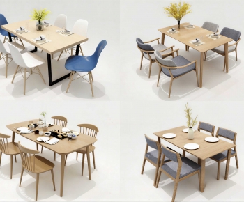 Modern Dining Table And Chairs-ID:903465992