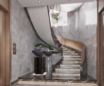 Modern Stairwell-ID:385766986