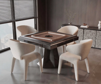 Modern Mahjong Tables And Chairs-ID:875895026