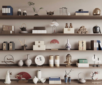 New Chinese Style Decorative Set-ID:815290931