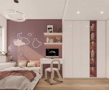 Modern Girl's Room Daughter's Room-ID:618211986