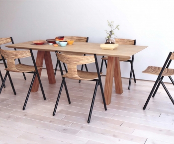 Modern Dining Table And Chairs-ID:184983972