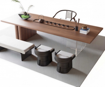 New Chinese Style Tea Tables And Chairs-ID:922365909
