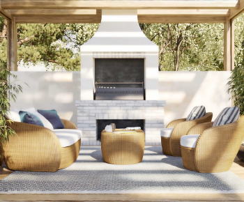 Modern Outdoor Sofa-ID:203337915