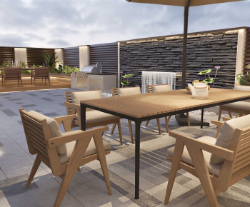 Modern Outdoor Tables And Chairs-ID:404016972
