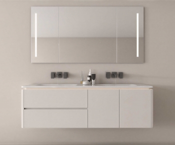 Modern Bathroom Cabinet-ID:608995916
