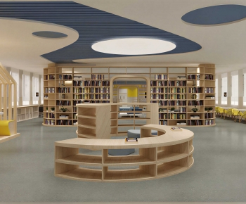Modern Bookstore Book Bar-ID:106640105