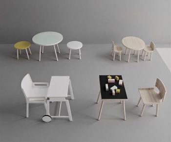 Modern Children's Table/chair-ID:364988094