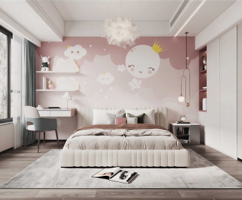 Modern Girl's Room Daughter's Room-ID:299406051