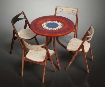 Modern Dining Table And Chairs-ID:173699967