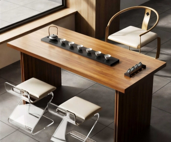New Chinese Style Tea Tables And Chairs-ID:656461008