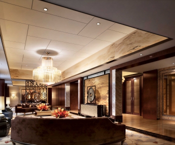 New Chinese Style Lobby Hall-ID:152019023