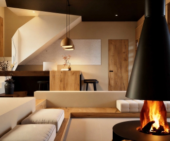 Japanese Style A Living Room-ID:800432928