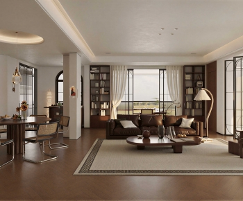 Modern A Living Room-ID:907645945