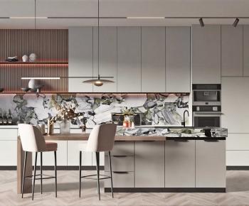 Modern Open Kitchen-ID:387763982