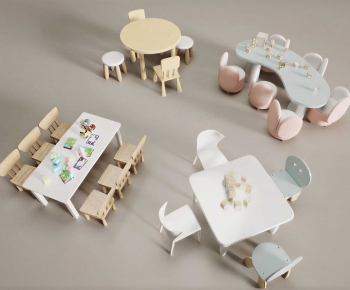 Modern Children's Table/chair-ID:281506062