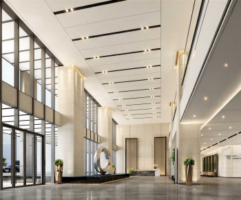 Modern Office Reception Desk-ID:762110955