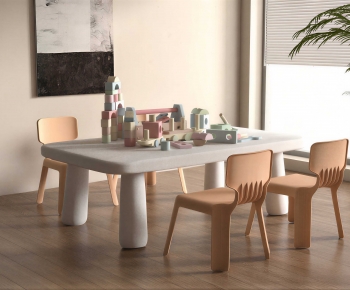 Modern Children's Table/chair-ID:838982116