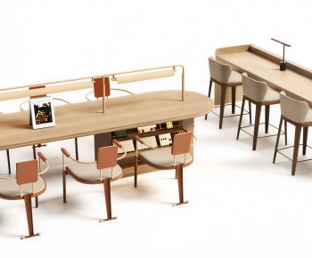 Modern Computer Desk And Chair-ID:619659439