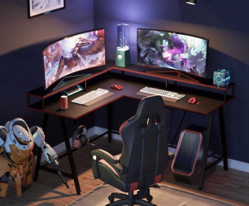 Modern Esports Tables And Chairs-ID:468466042