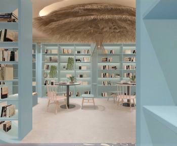 Modern Bookstore Book Bar-ID:912687061