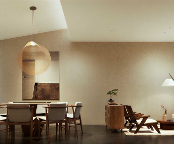 Wabi-sabi Style A Living Room-ID:441720967