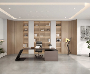 Modern Manager's Office-ID:616806031