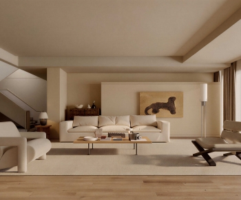 Wabi-sabi Style A Living Room-ID:859396933