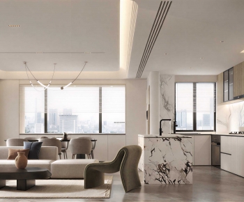 Modern A Living Room-ID:737458949
