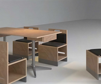 Modern Dining Table And Chairs-ID:932410008