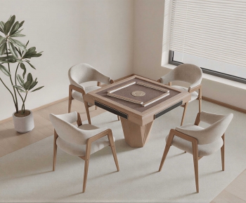 Nordic Style Mahjong Tables And Chairs-ID:849373101