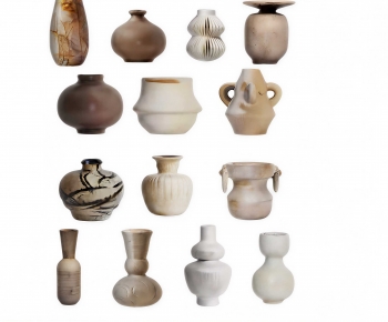 Wabi-sabi Style Clay Pot-ID:440082078