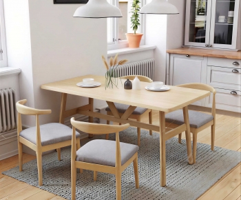 Modern Dining Table And Chairs-ID:721009977