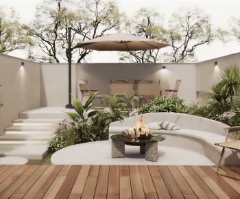 Modern Courtyard/landscape-ID:780958896