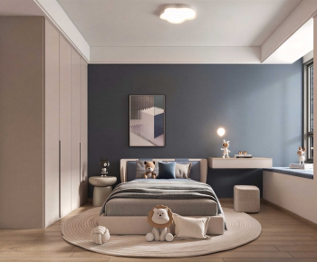 Modern Boy's Room And Son's Room-ID:847197063