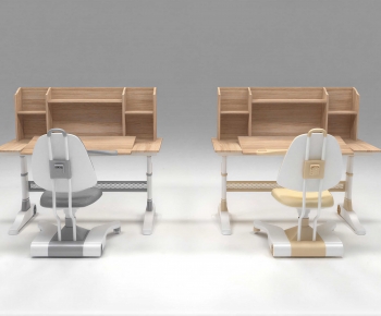 Modern Computer Desk And Chair-ID:183239094