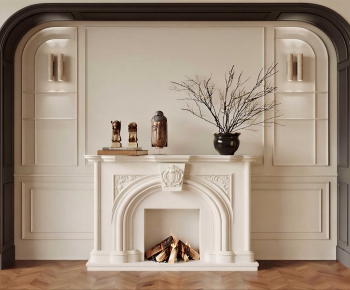 French Style Fireplace-ID:970974928